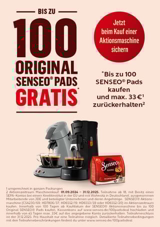 100padsdeal Aktionsseite Mobile 460x650