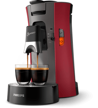 senseo machines select dark red