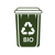 senseo sustainability icons carousel recycling