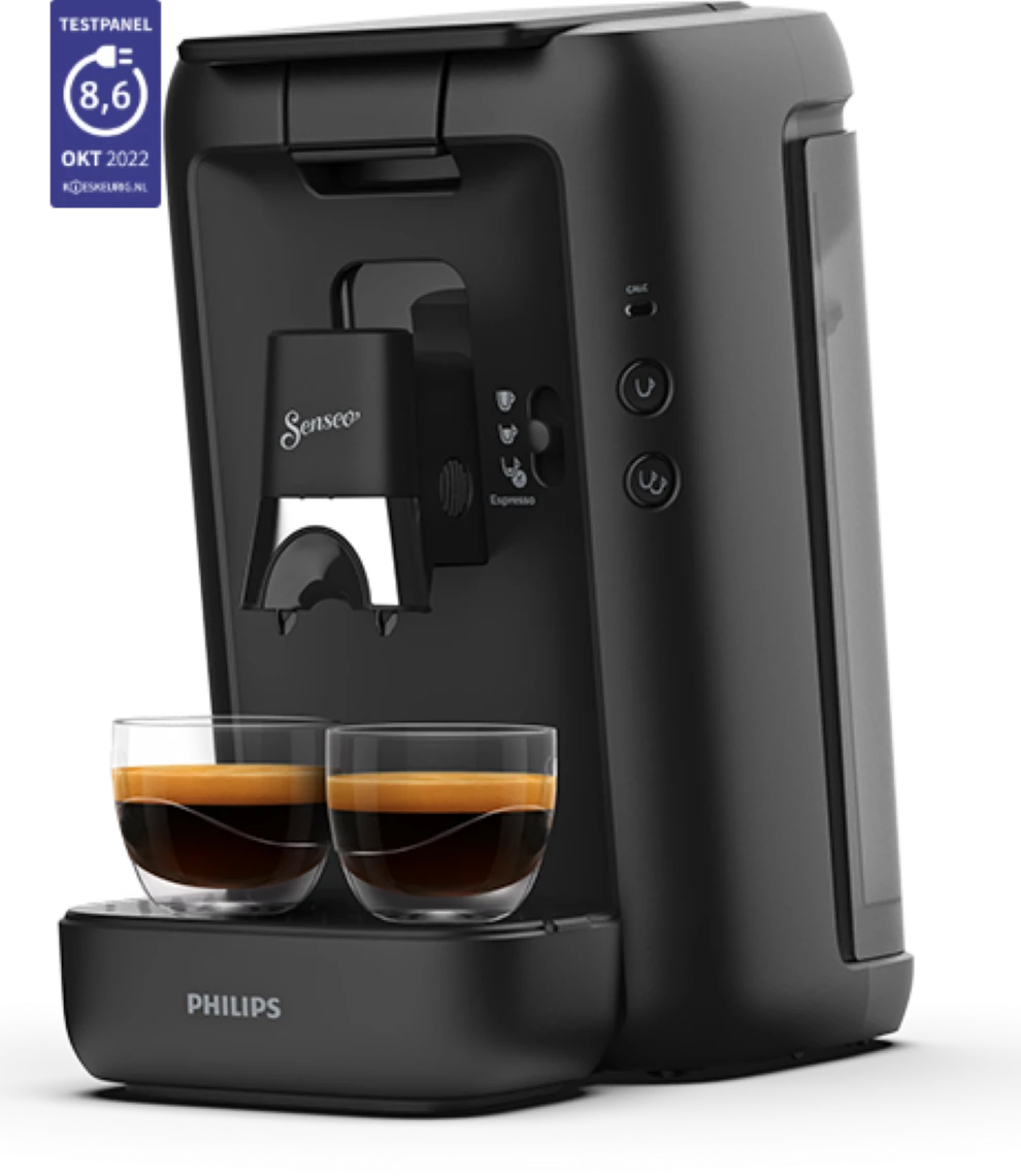 Philips SENSEO Original Plus Kaffeepadmaschine - Mattweiß (CSA210/10)  8710103962410