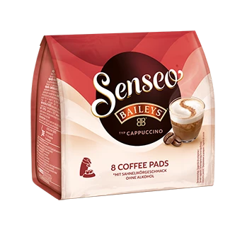 8 Senseo Milka Schokolade Pads ohne Kaffee für Doppelhalter Genuss