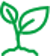 senseo green plant icon